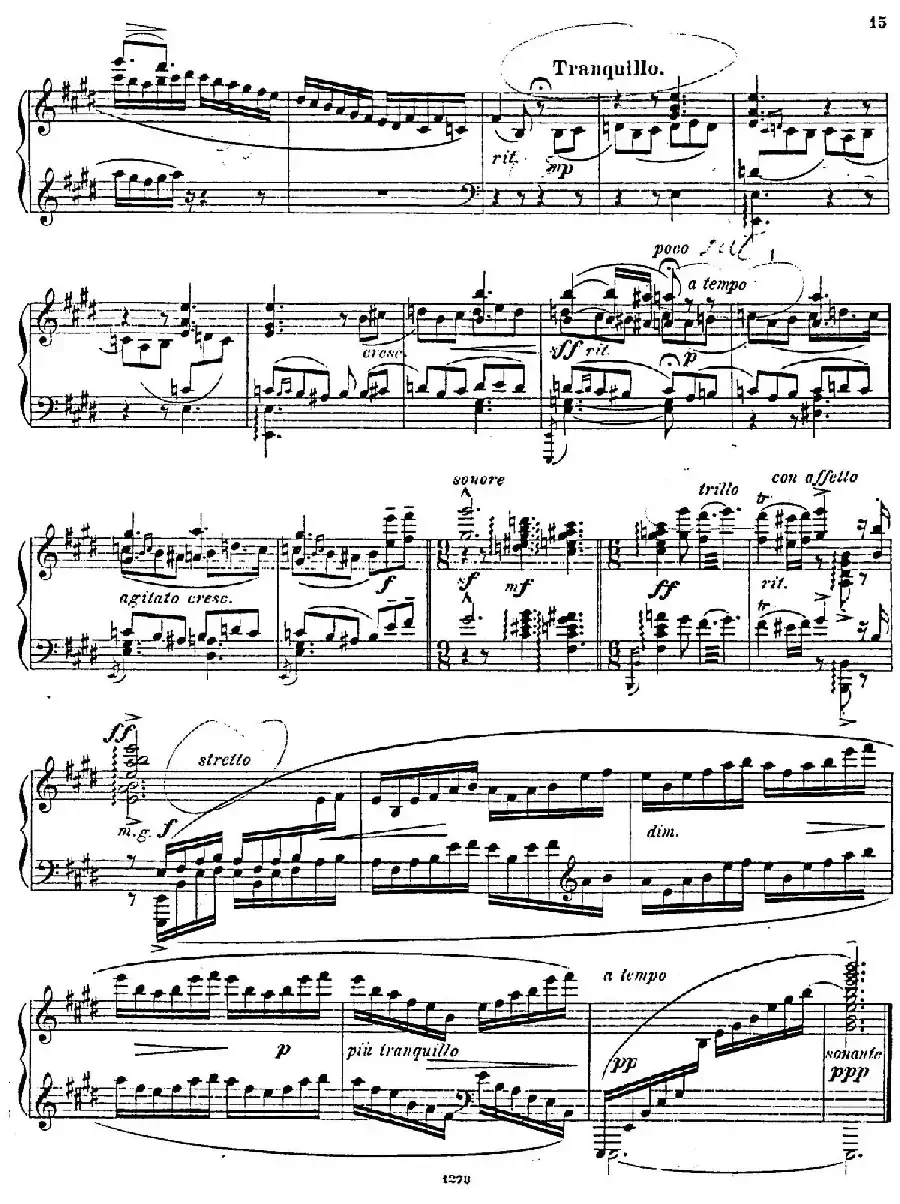 Nocturne Fantasie Op.20（幻想夜曲）