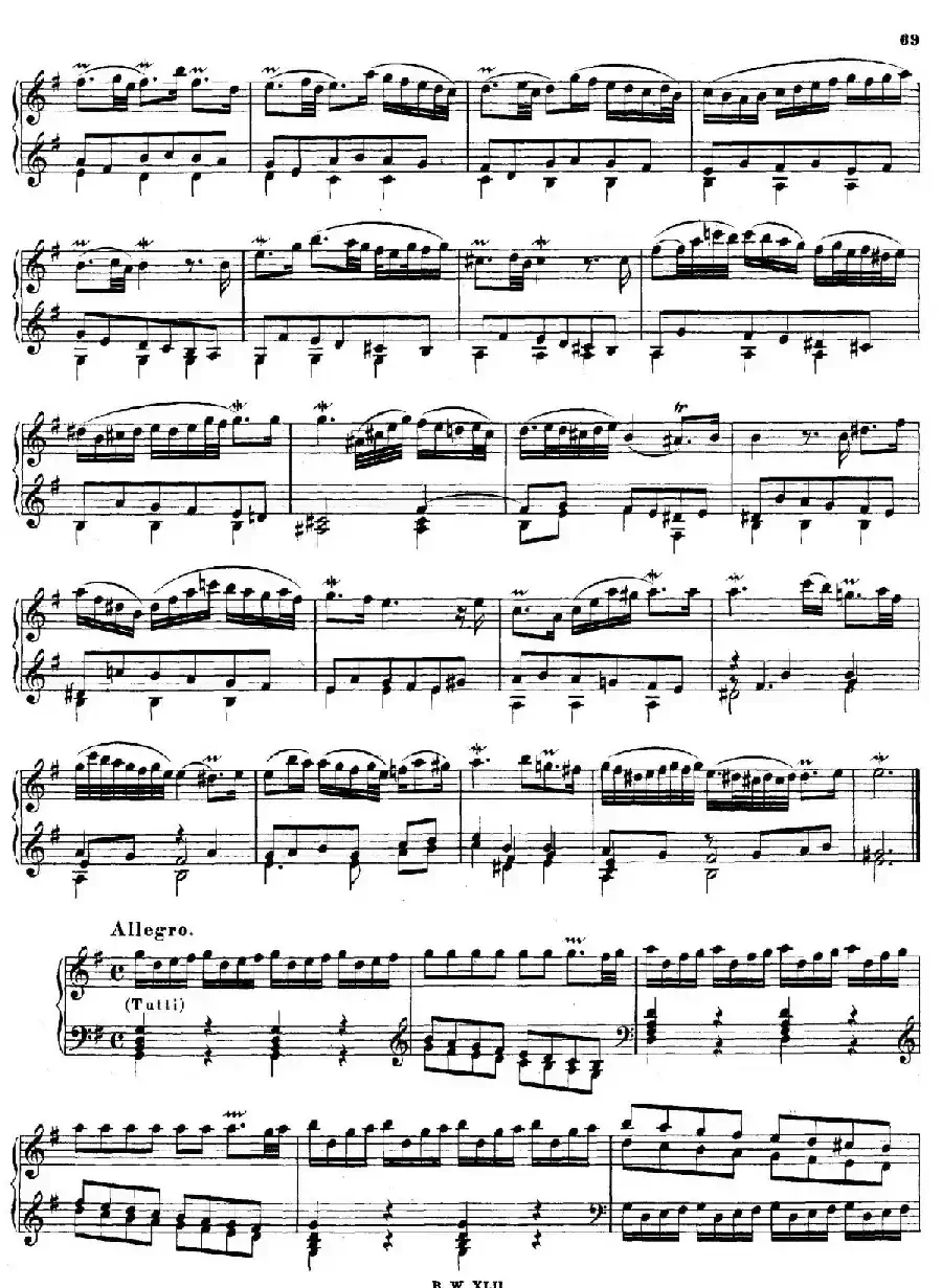 16 Concertos BWV 972-987（十六首为独奏古钢琴而作的协奏曲）（P11——20）