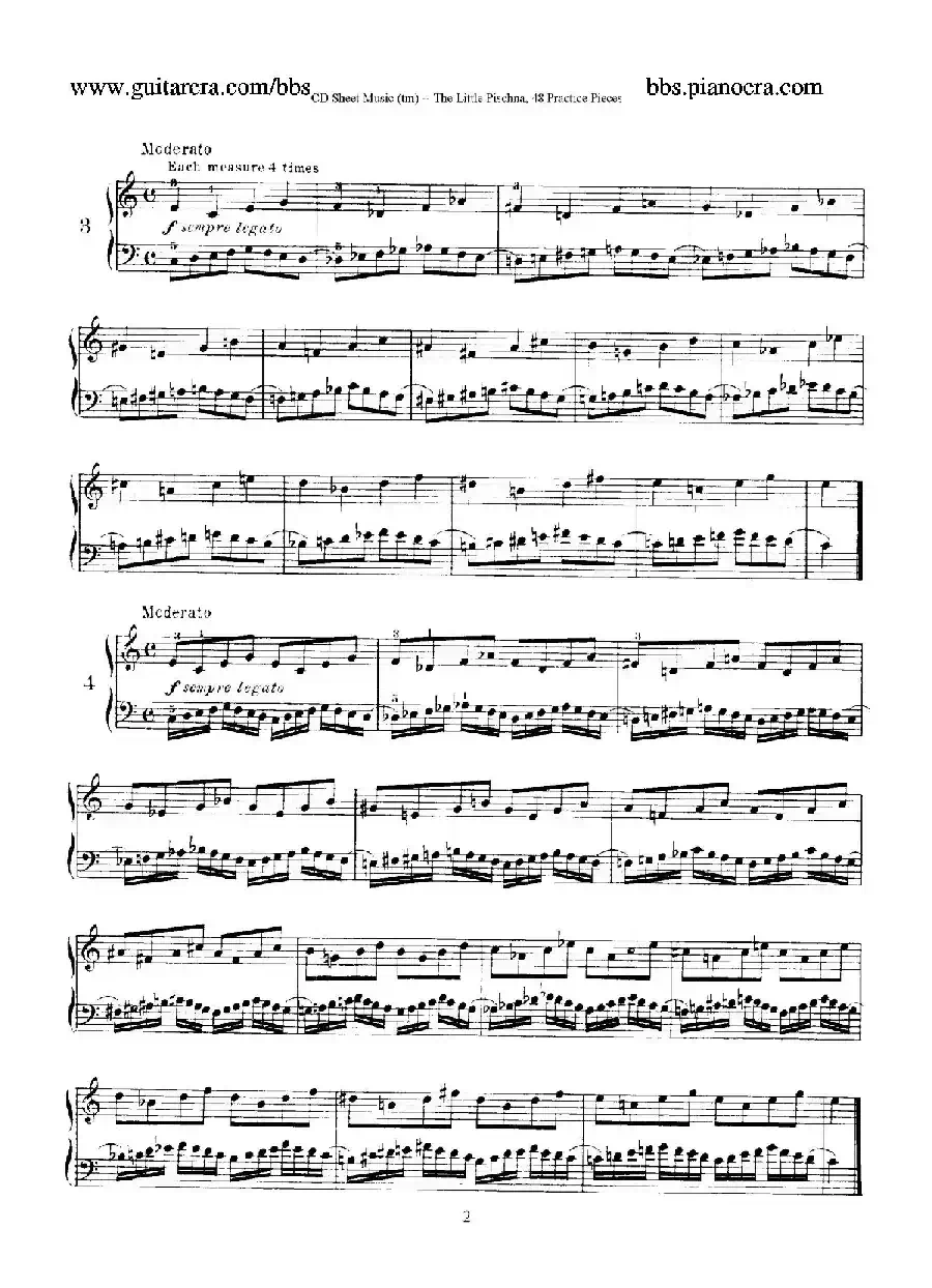 48 Practice Pieces（四十八首钢琴练习曲）
