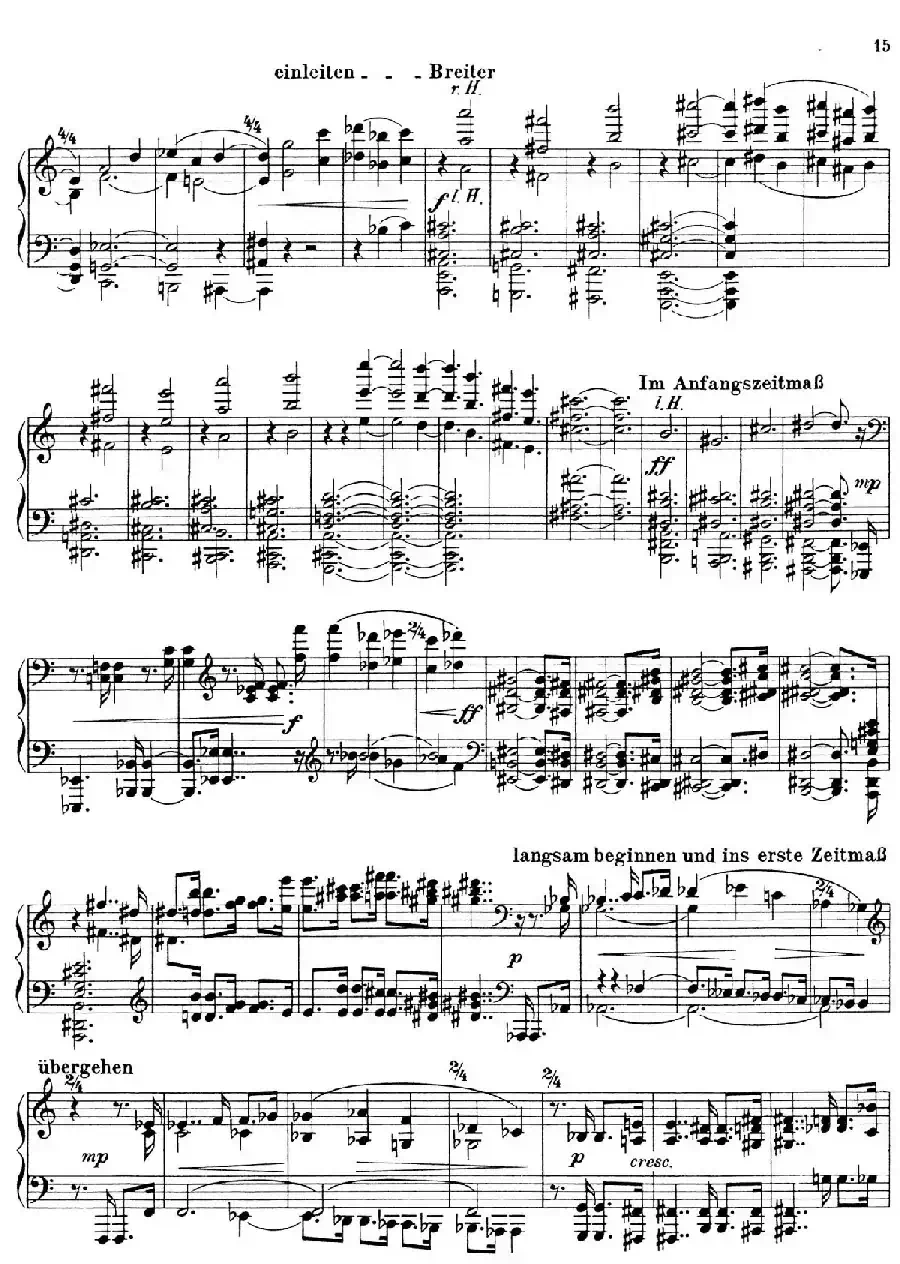 Piano Sonata No.1（第一钢琴奏鸣曲·Ⅲ）