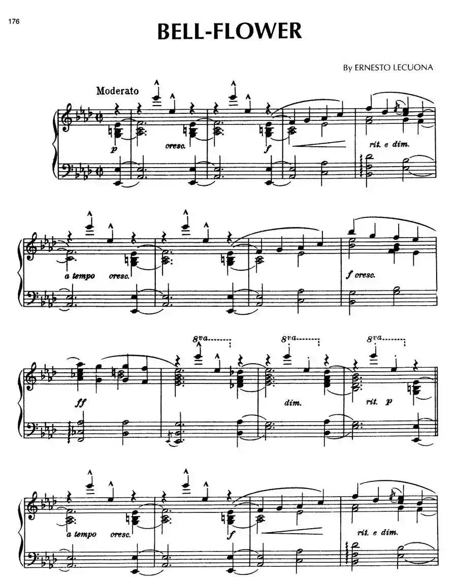 Tres Miniaturas 3首小音画（Bell Flower）