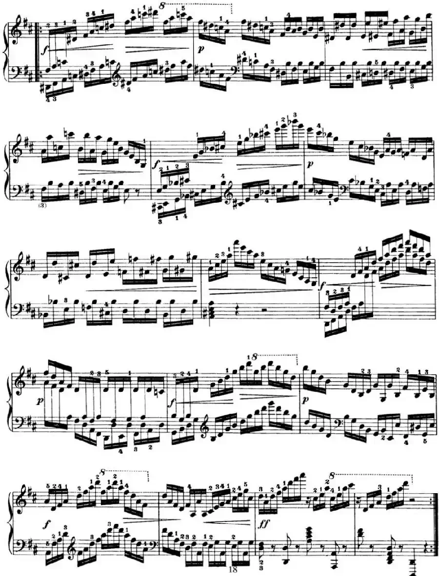 50首车尔尼Op.740钢琴手指灵巧技术练习曲（NO.21）