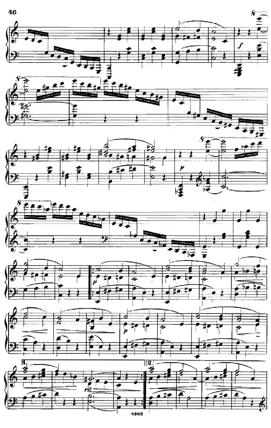 舞会 Le Bal Op.14（No.4）