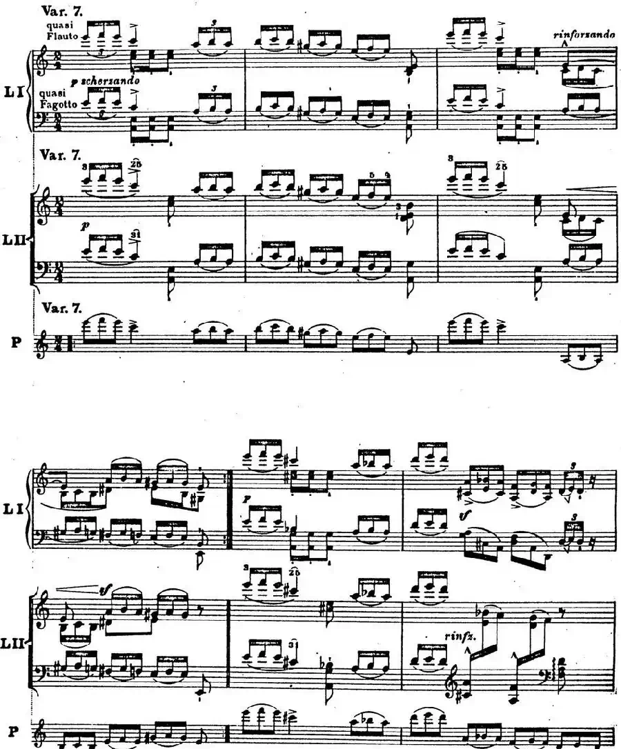 6首帕格尼尼大练习曲（Thema mit Variationen Etude Nr.6）