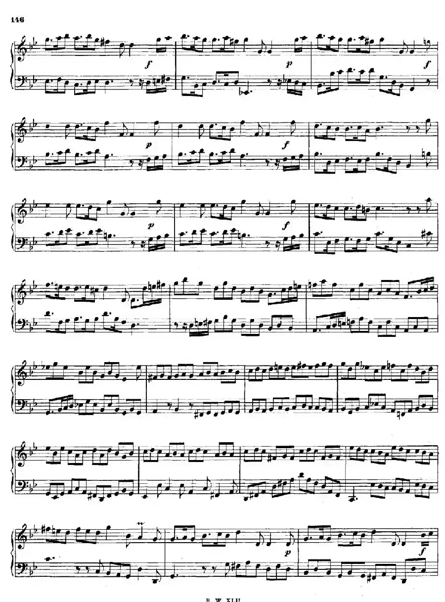 16 Concertos BWV 972-987（十六首为独奏古钢琴而作的协奏曲）（P81——90）
