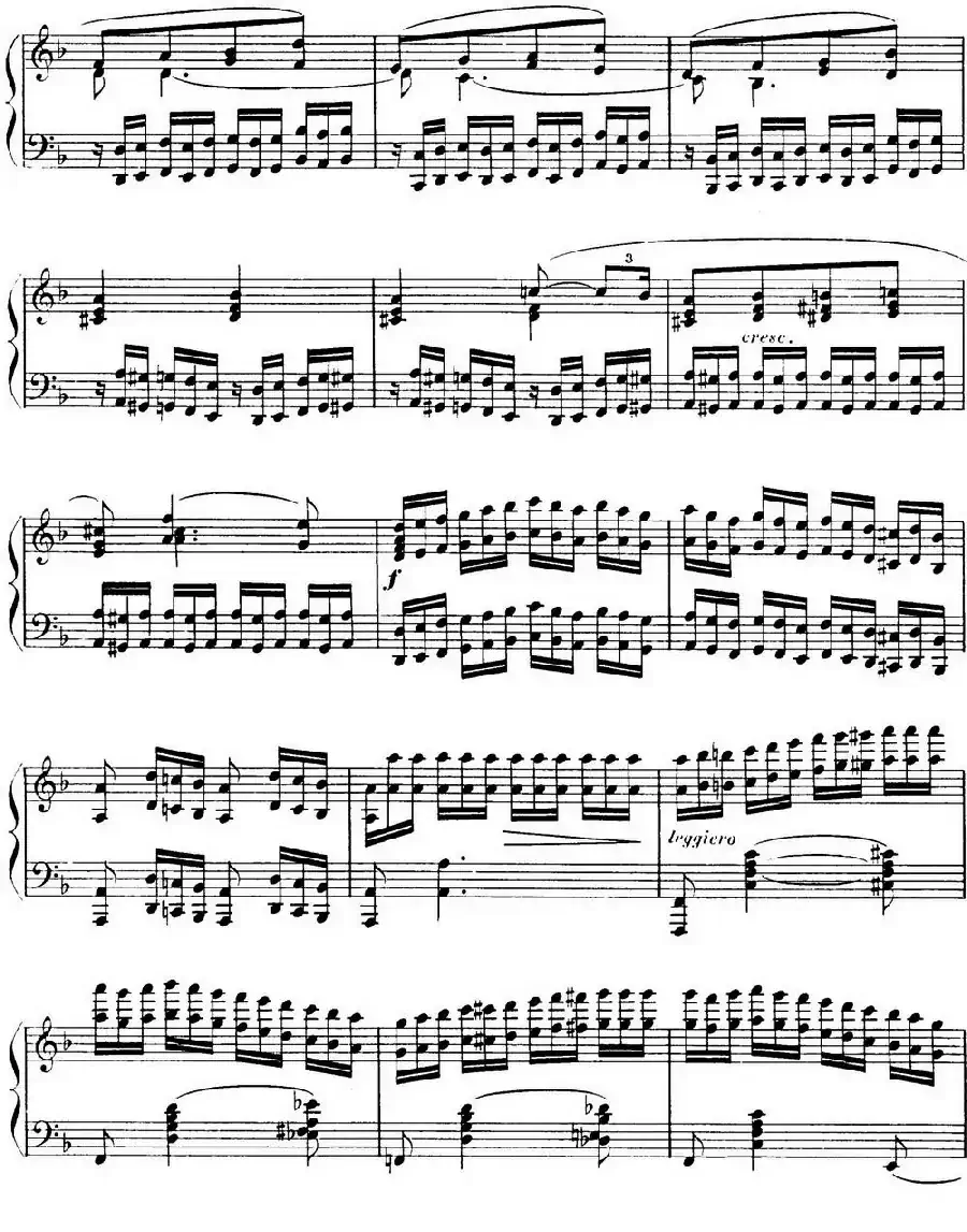 15 Etudes de Virtuosité Op.72 No.9（十五首钢琴练习曲之九）