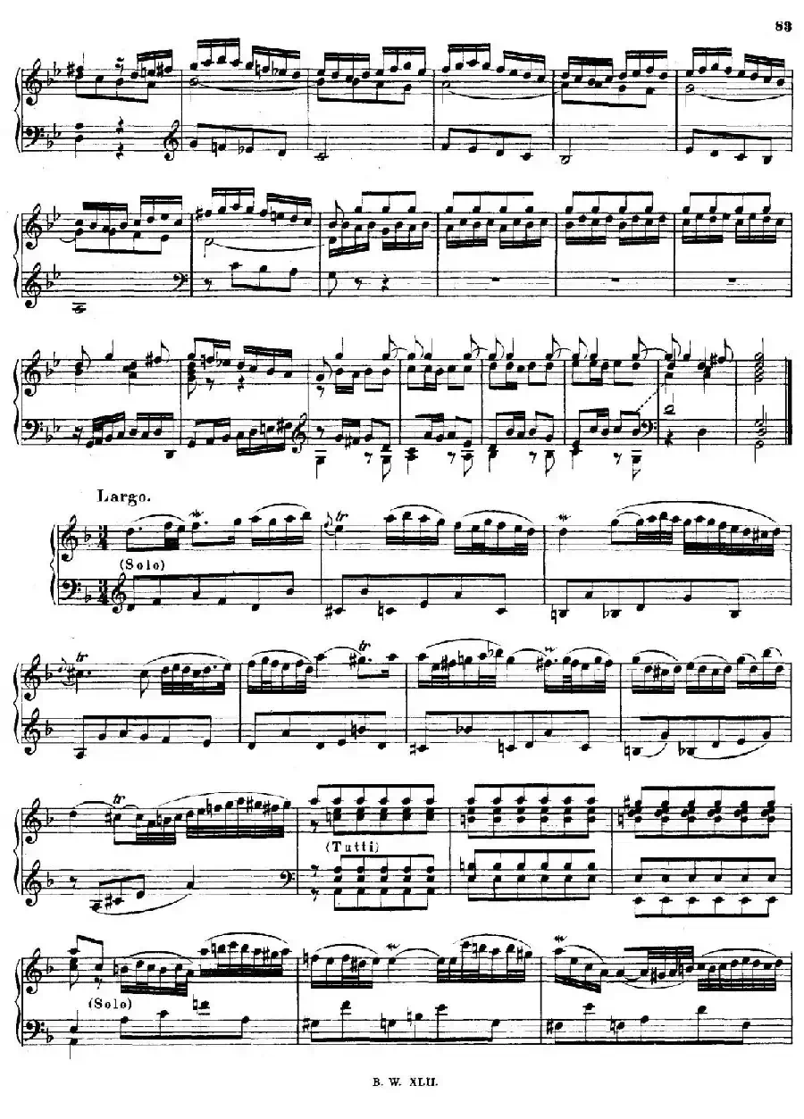 16 Concertos BWV 972-987（十六首为独奏古钢琴而作的协奏曲）（P21——30）
