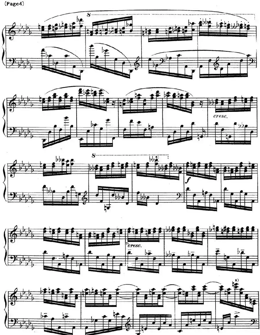 斯克里亚宾12首钢琴练习曲 Op8（No.10 Alexander Scriabin Etudes）