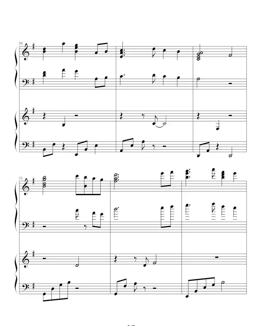 close to you（靠近你）（《悠长假期》插曲）（双钢琴）