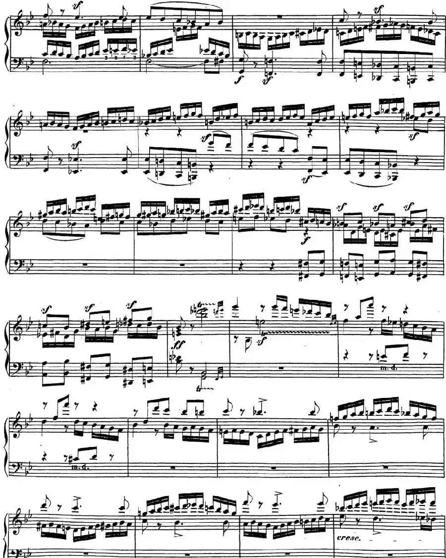 贝多芬钢琴奏鸣曲29 钢琴（锥子键琴）降B大调 Op.106 B-flat major