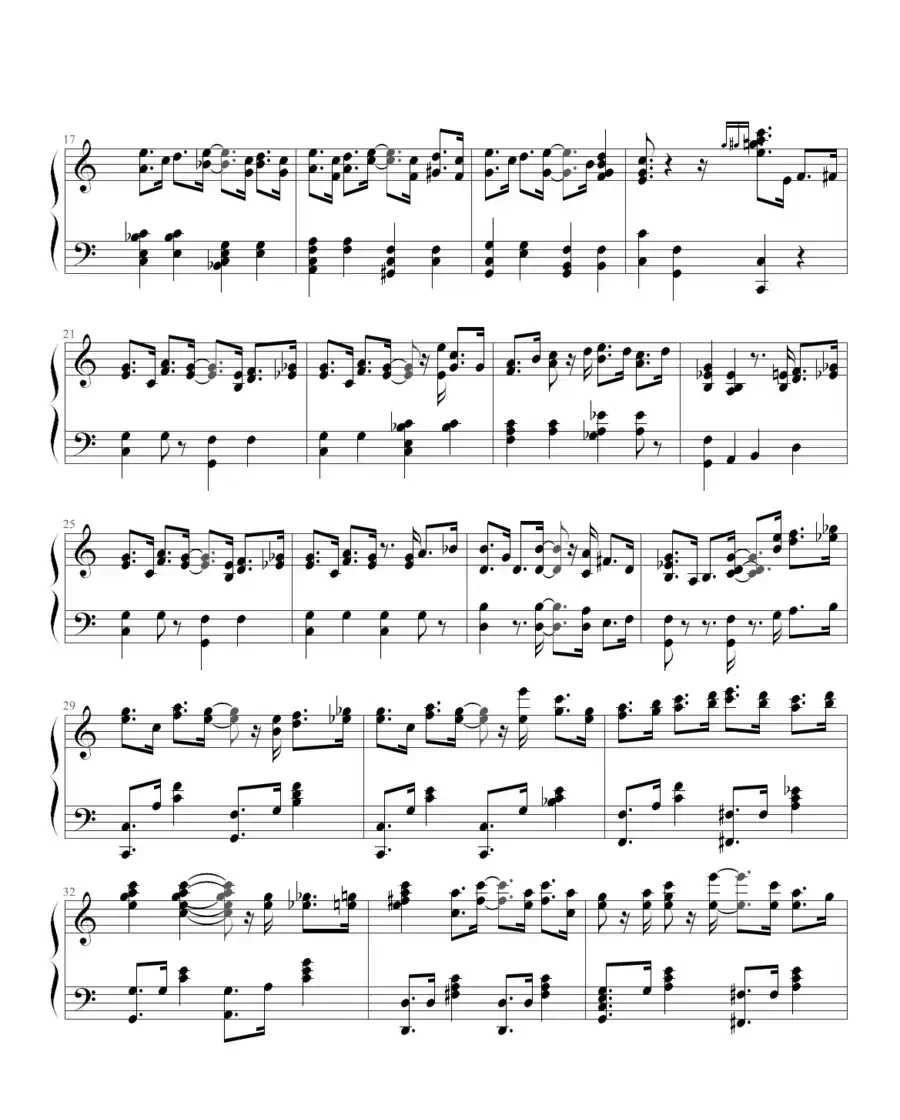 卖艺人（MCV制谱版）