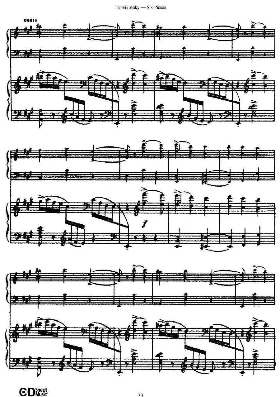 Six Pieces Op.51（6首小品·4b）