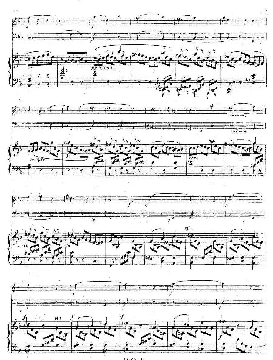 Piano Trio No.1 in d Minor Op.49（d小调第一钢琴三重奏·第一乐章）