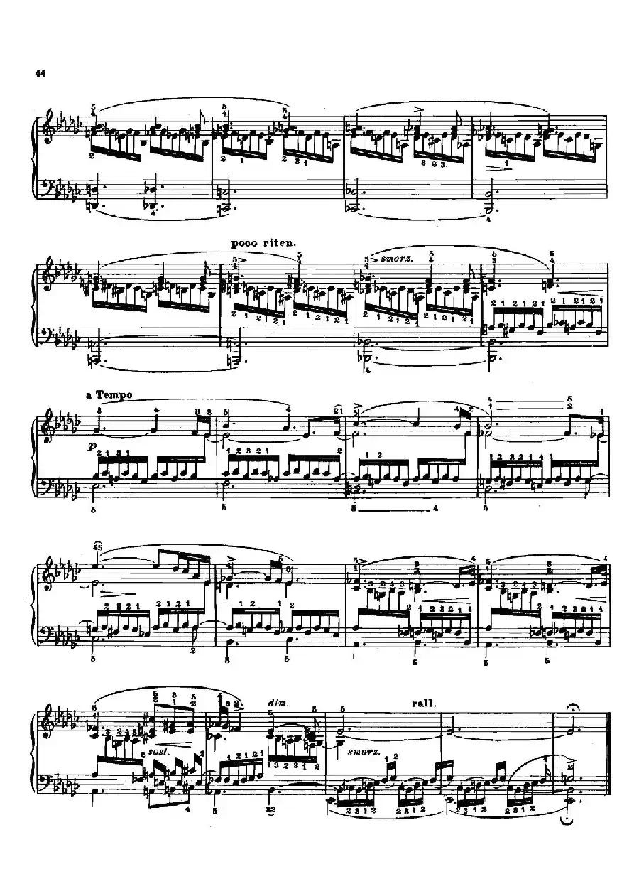 12 Etudes Op.10 柯尔托教学版（12首练习曲·6）