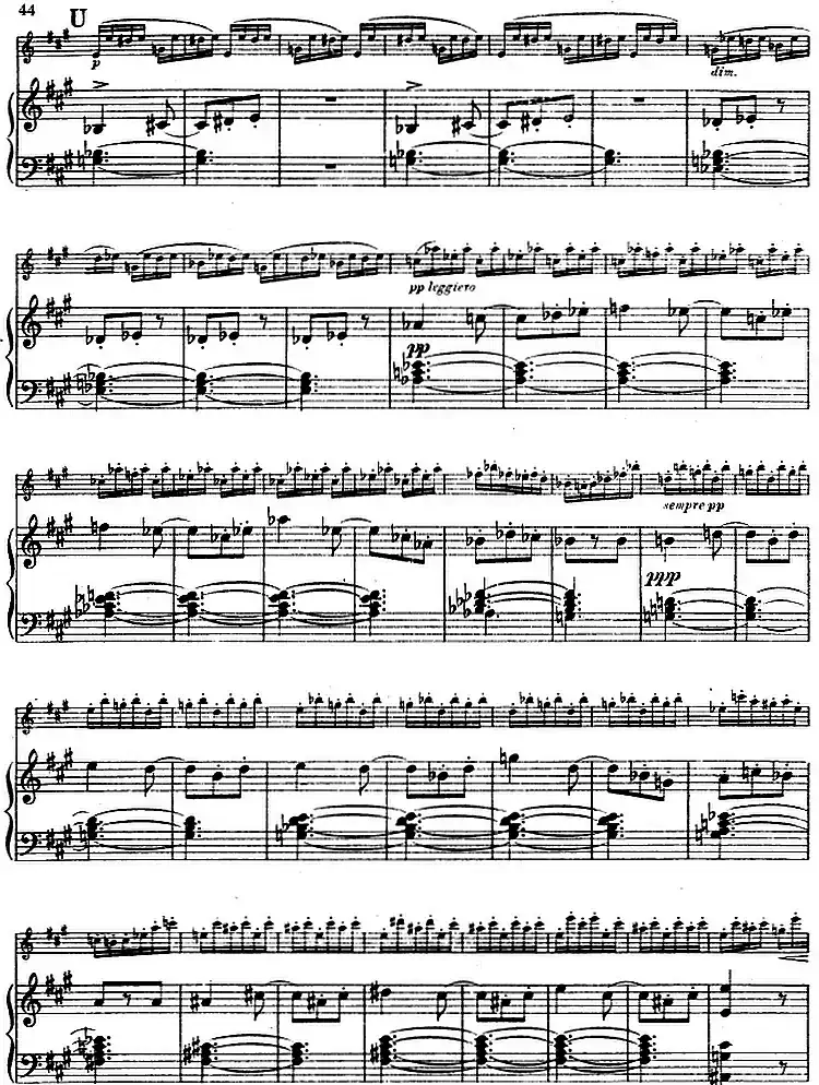 德沃夏克作品53号A小调协奏曲 (小提琴和钢琴)