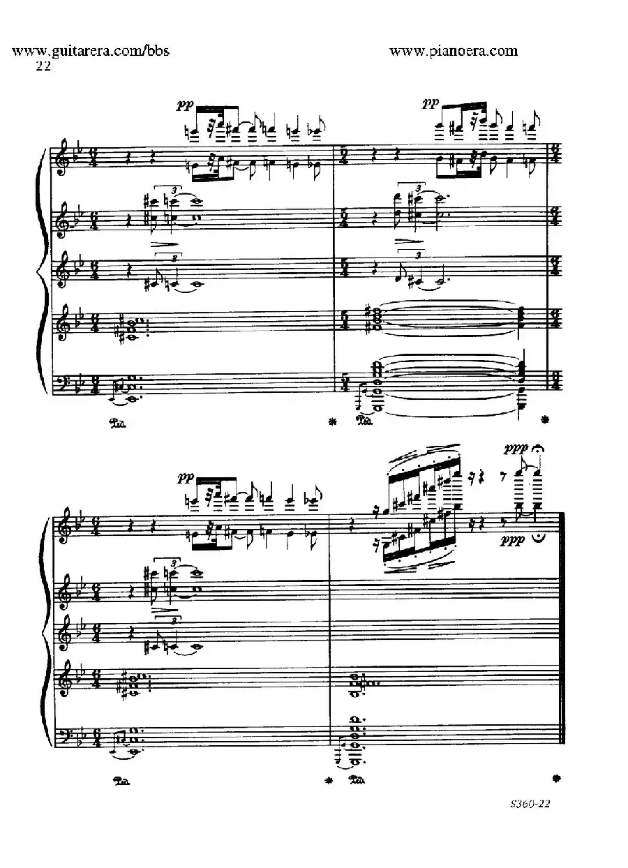 Fourth Piano Sonata S.360（第四钢琴奏鸣曲）