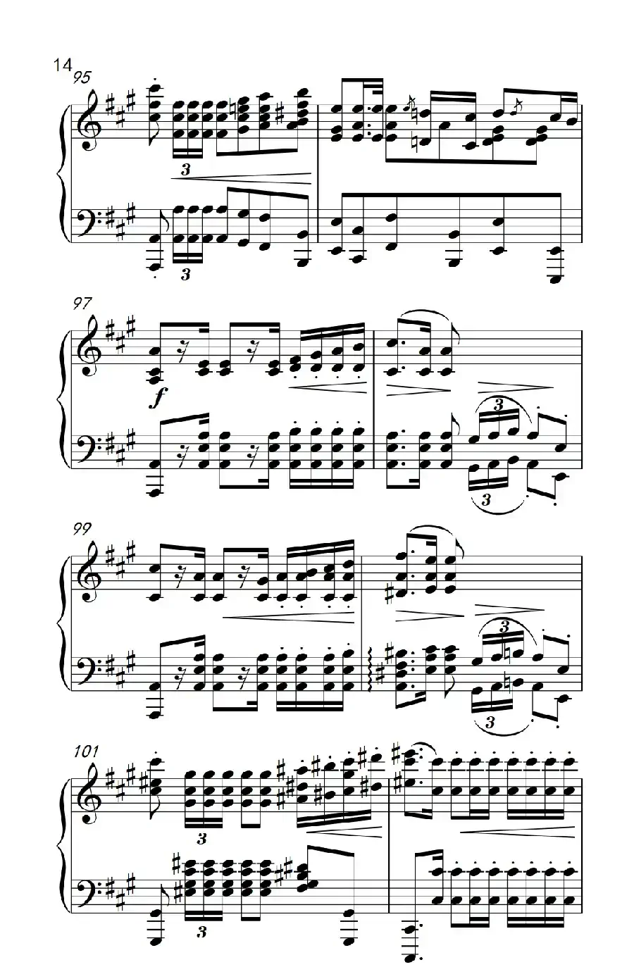 bA大调波兰舞曲