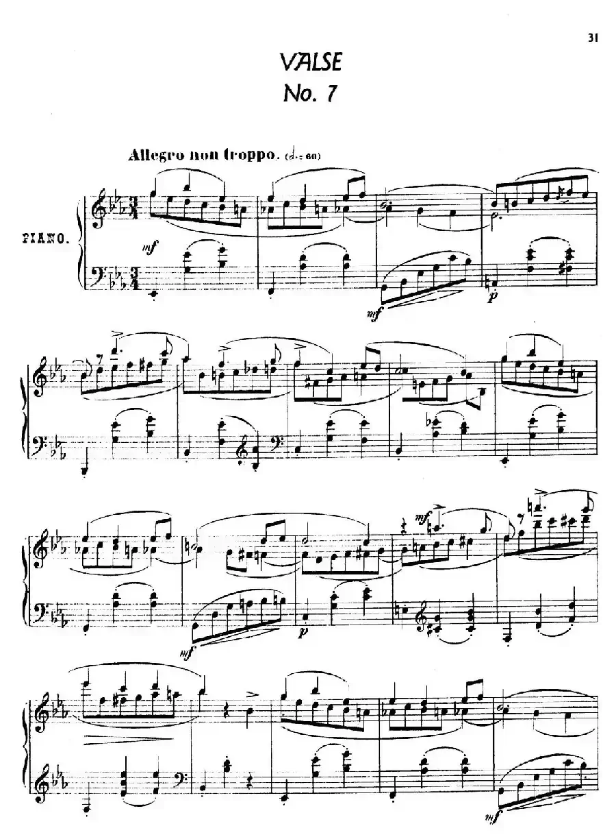 24 Characteristic Pieces Op.36（24首性格小品·7）