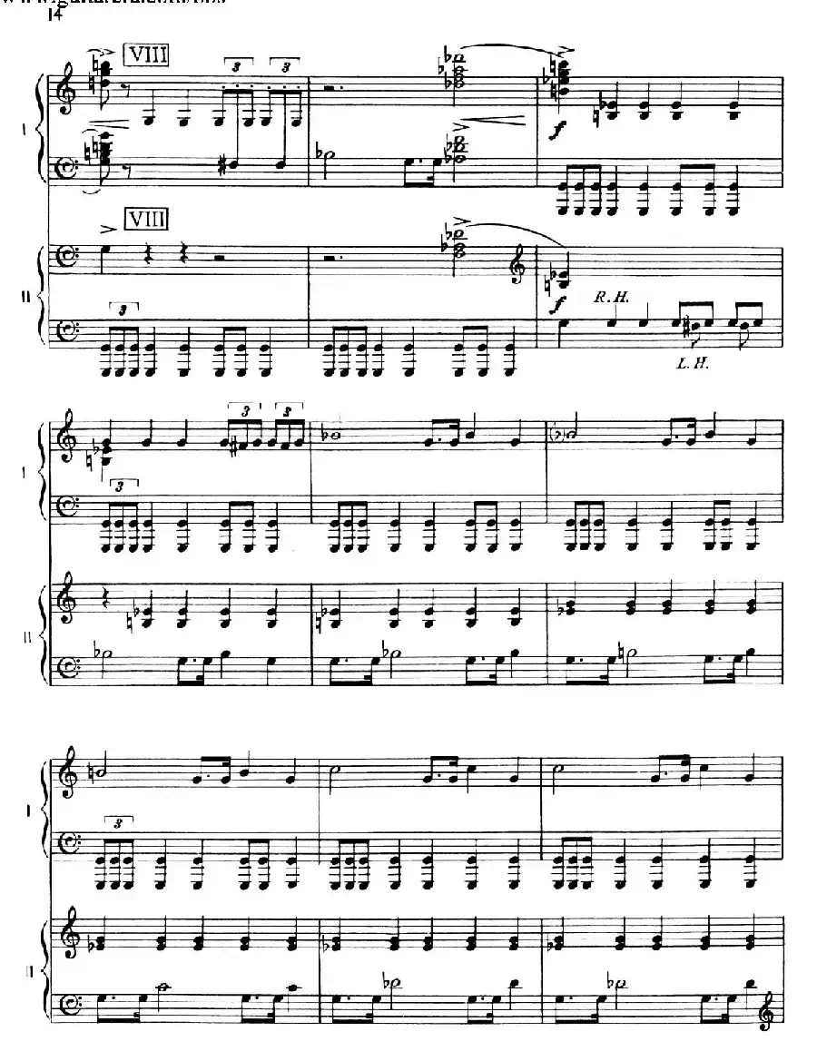The Planets Op.32（双钢琴）（行星·第一乐章 火星—战争使者）