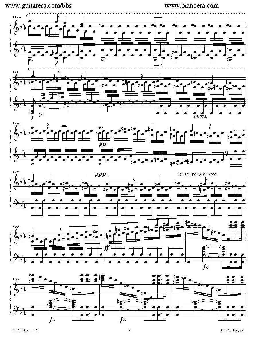 Grande Piano Sonata in c Minor Op.2（c小调华丽钢琴奏鸣曲·第一乐章）