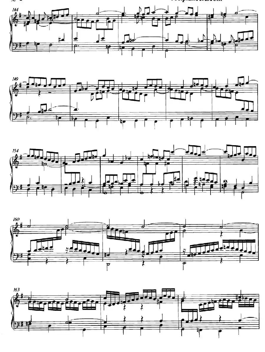 Prelude and Fugue in e Minor BWV 548（e小调前奏曲与赋格）