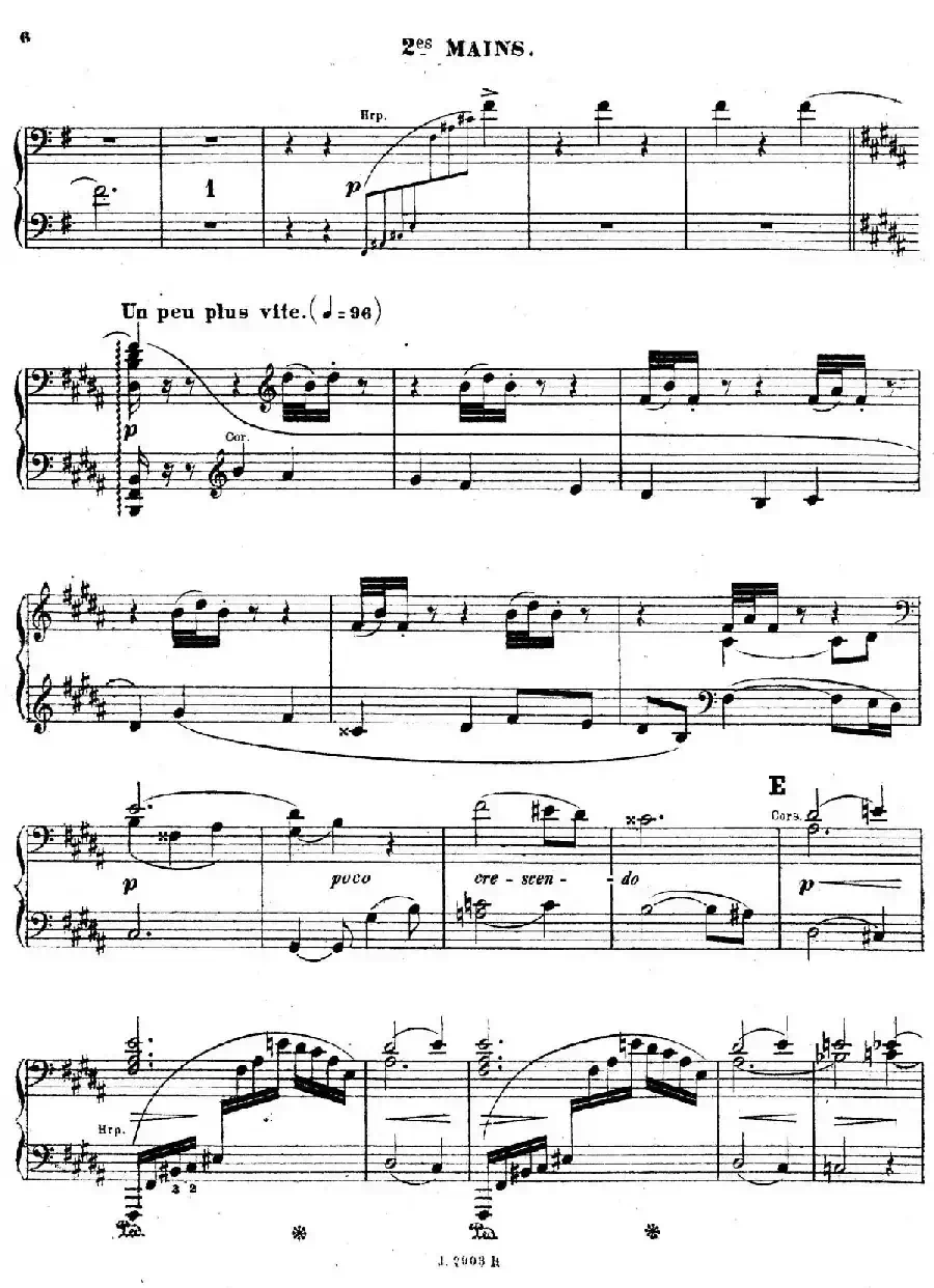 Symphony on a French Mountain Air Op.25（法国山歌交响曲·双钢琴·Ⅰ）