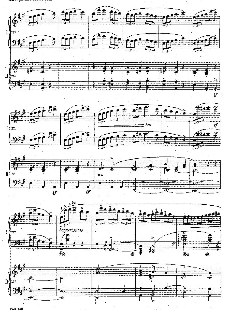 Grand Fantasy on Polish Airs Op.13（华丽的波兰民歌幻想曲·双钢琴版）