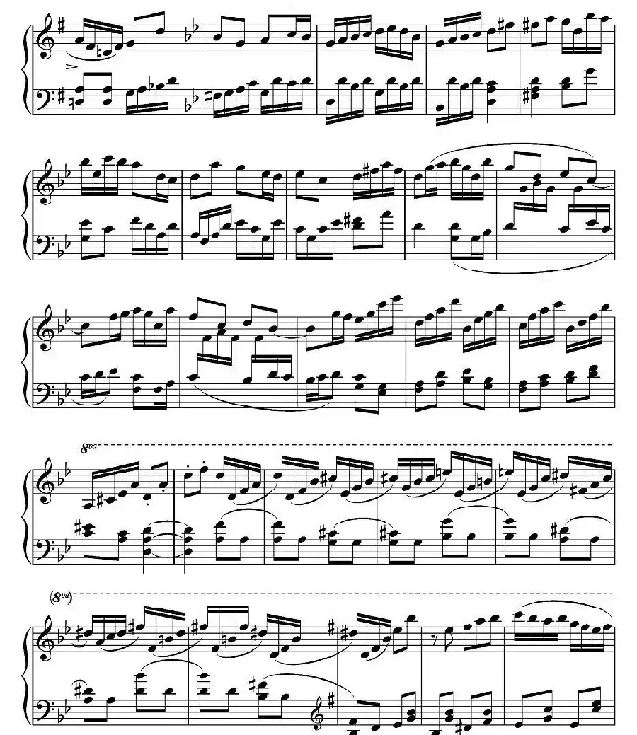 e小调钢琴随想曲