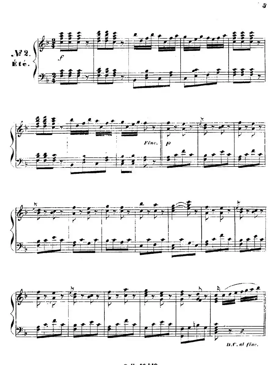 康康舞曲（奥菲斯四对舞）