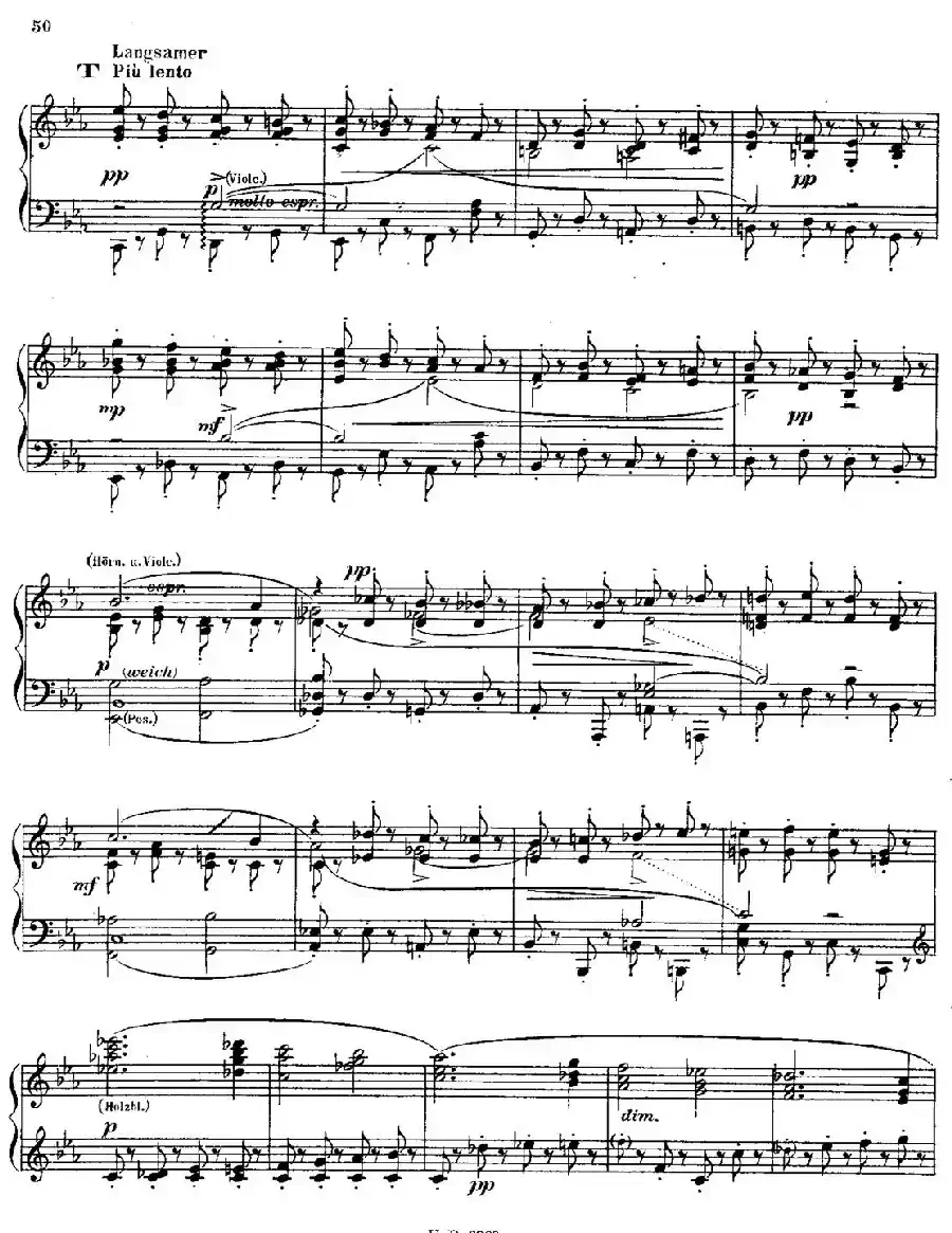 Symphony No.3 in d Minor - Solo Piano（d小调第三交响曲·钢琴独奏版·Ⅳ）