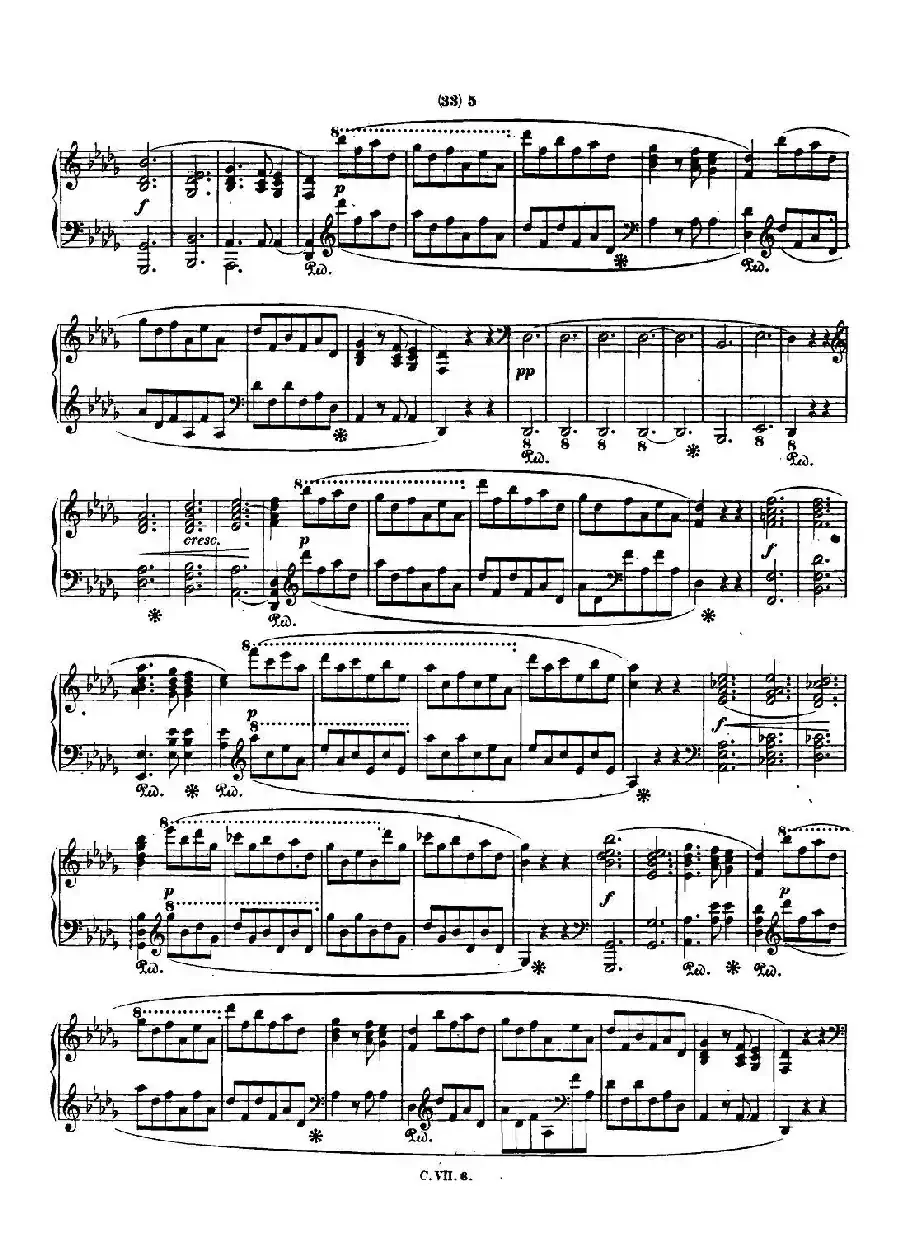 肖邦 钢琴谐谑曲 Chopin Scherzo（No.3 升c小调，Op.39）