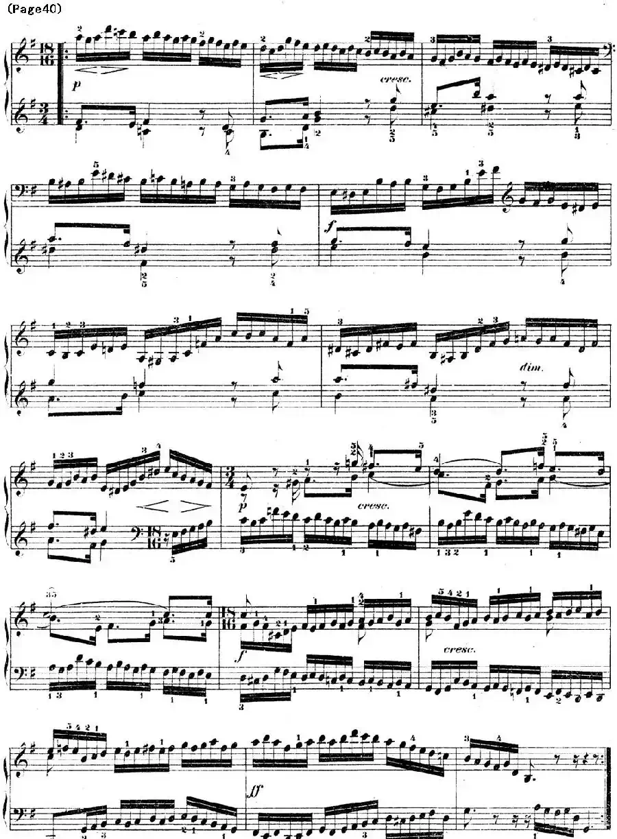 哥德堡变奏曲 巴赫 Goldberg Variationen BWV988