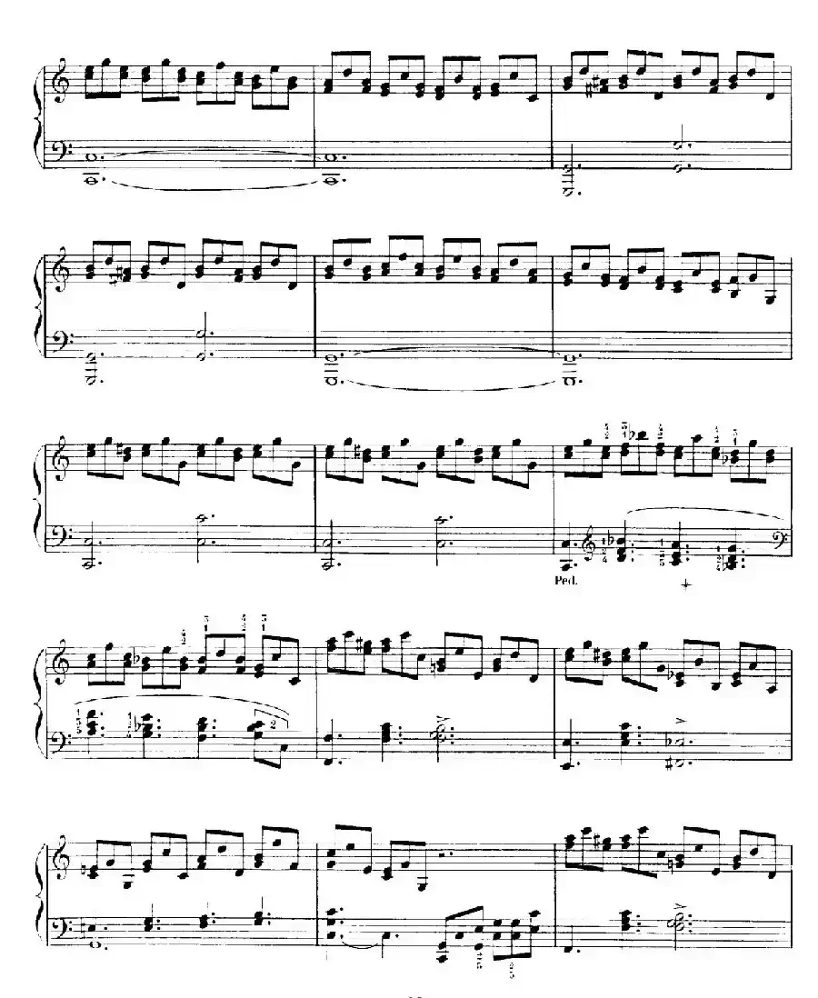 15 Etudes de Vortuosite Op.72（15首辉煌练习曲·8）