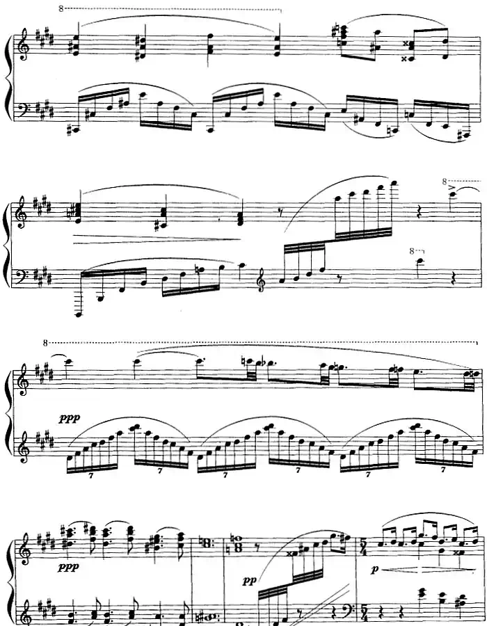 现代钢琴曲：3、白孔雀