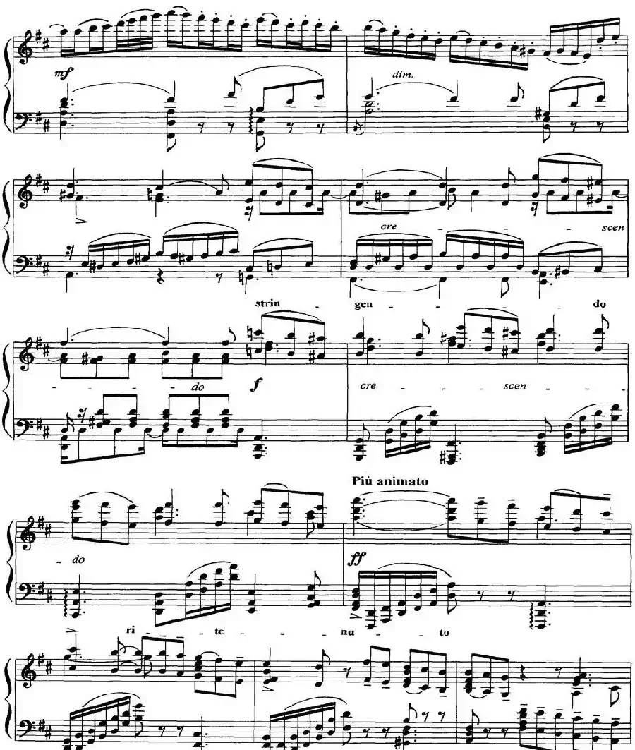 柴可夫斯基18首钢琴小品Op.72（5.Meditation）
