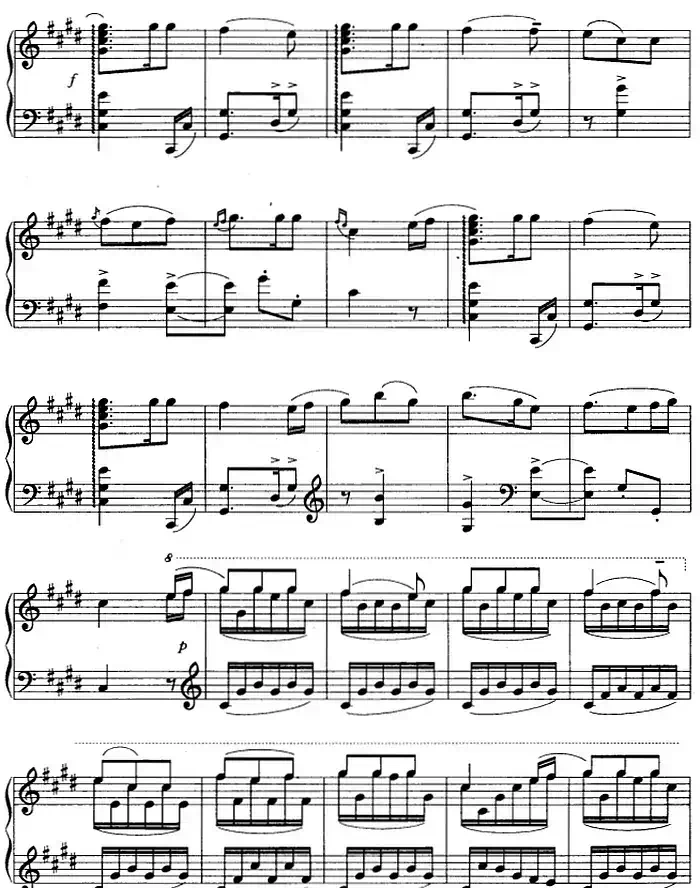 组曲·家乡之歌(IV 跳场的日子)