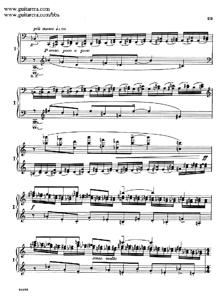 Piano Concerto Op.38（钢琴协奏曲·双钢琴·第一乐章）
