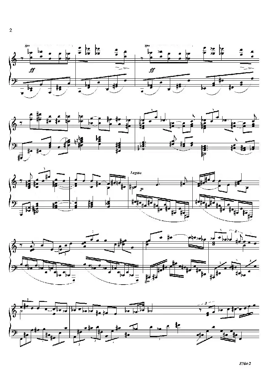 Piano Sonata No.8（第八钢琴奏鸣曲）（1）