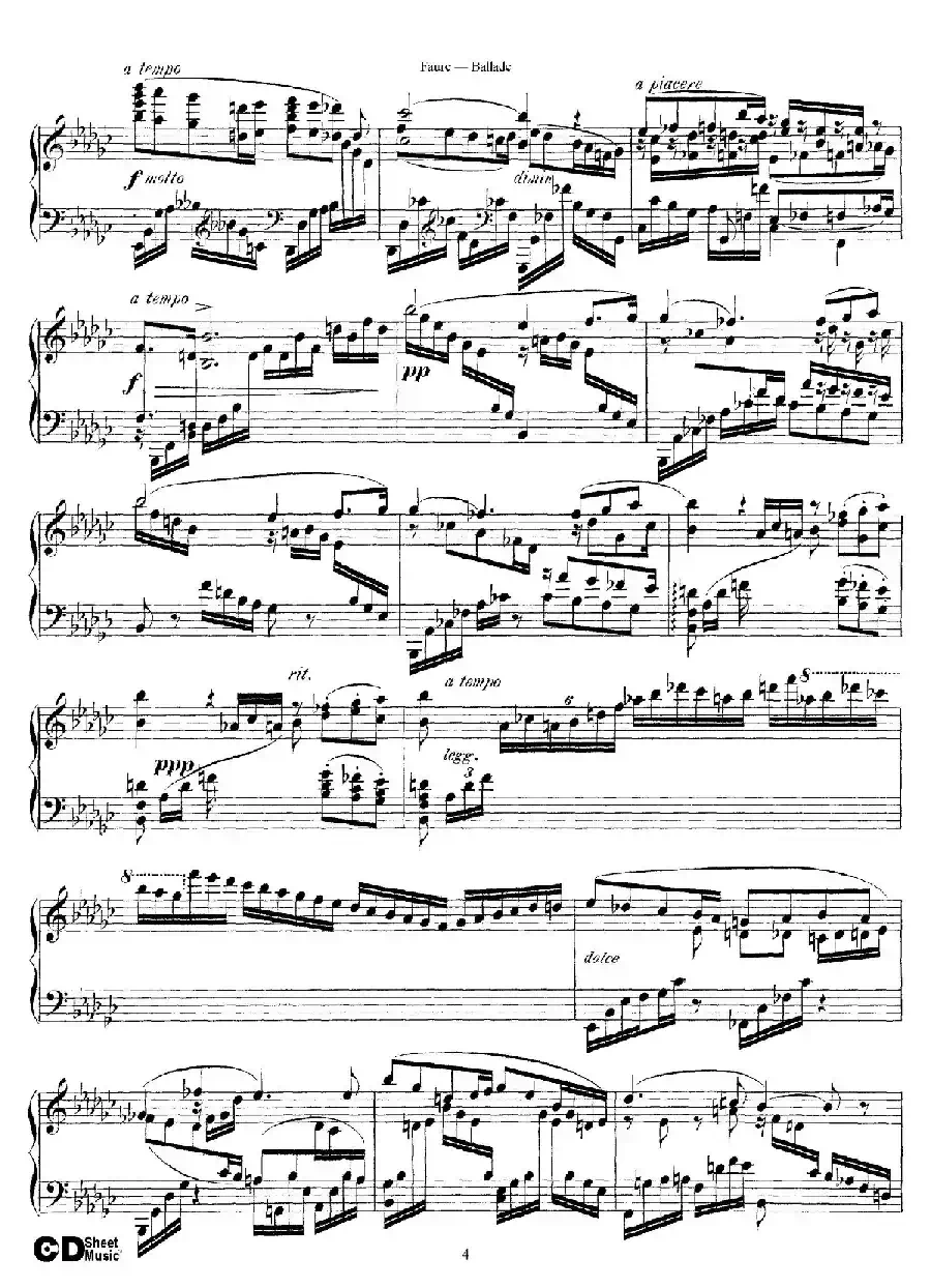 Ballade Op.19（叙事曲）