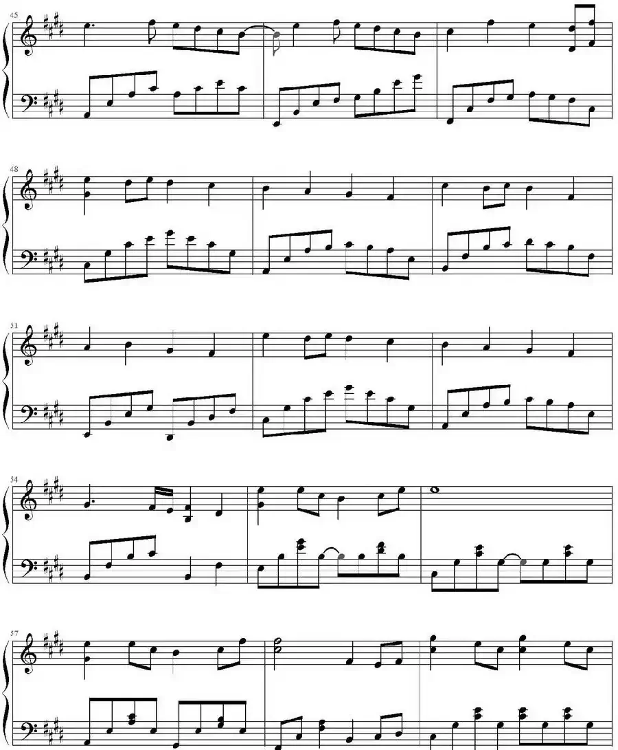 但愿人长久(残阳记谱版)