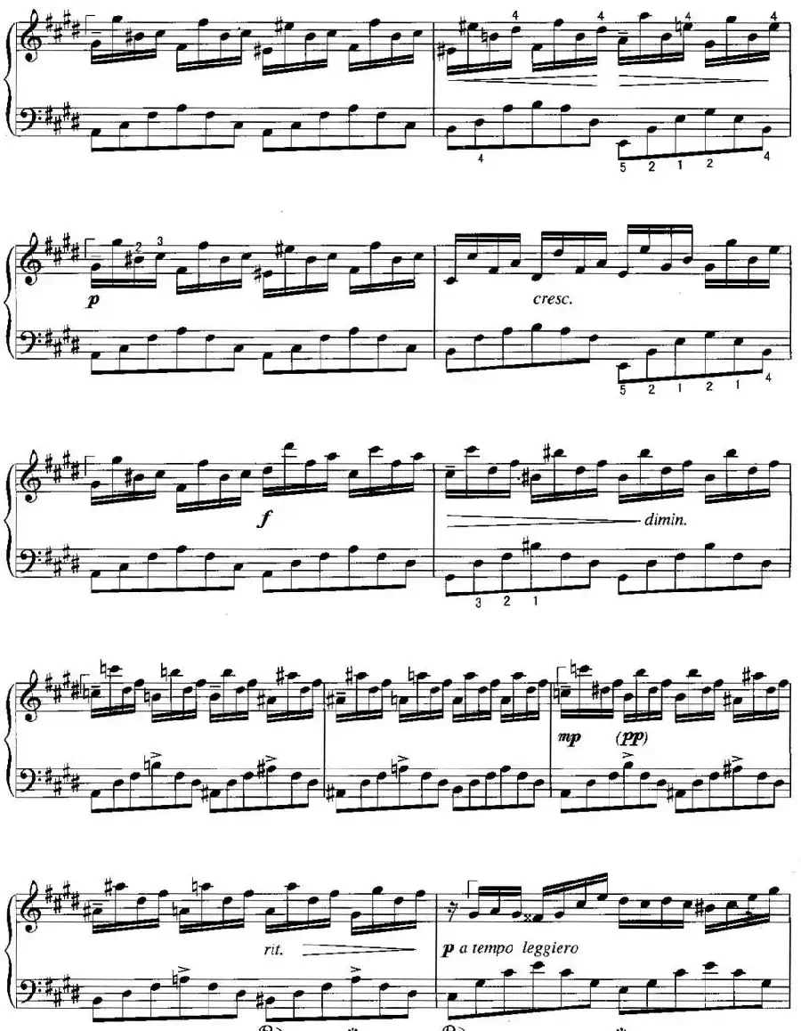 不可不弹的世界钢琴名曲：幻想即兴曲