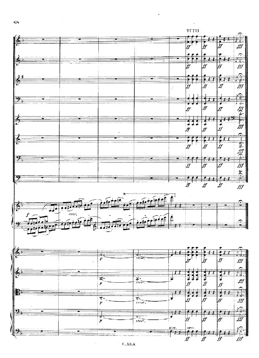 Piano Concerto No.2 in f Minor Op.21（f小调第二钢琴协奏曲·总谱）