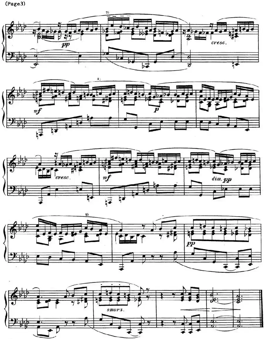 斯克里亚宾12首钢琴练习曲 Op8(No.8 Alexander Scriabin Etudes)