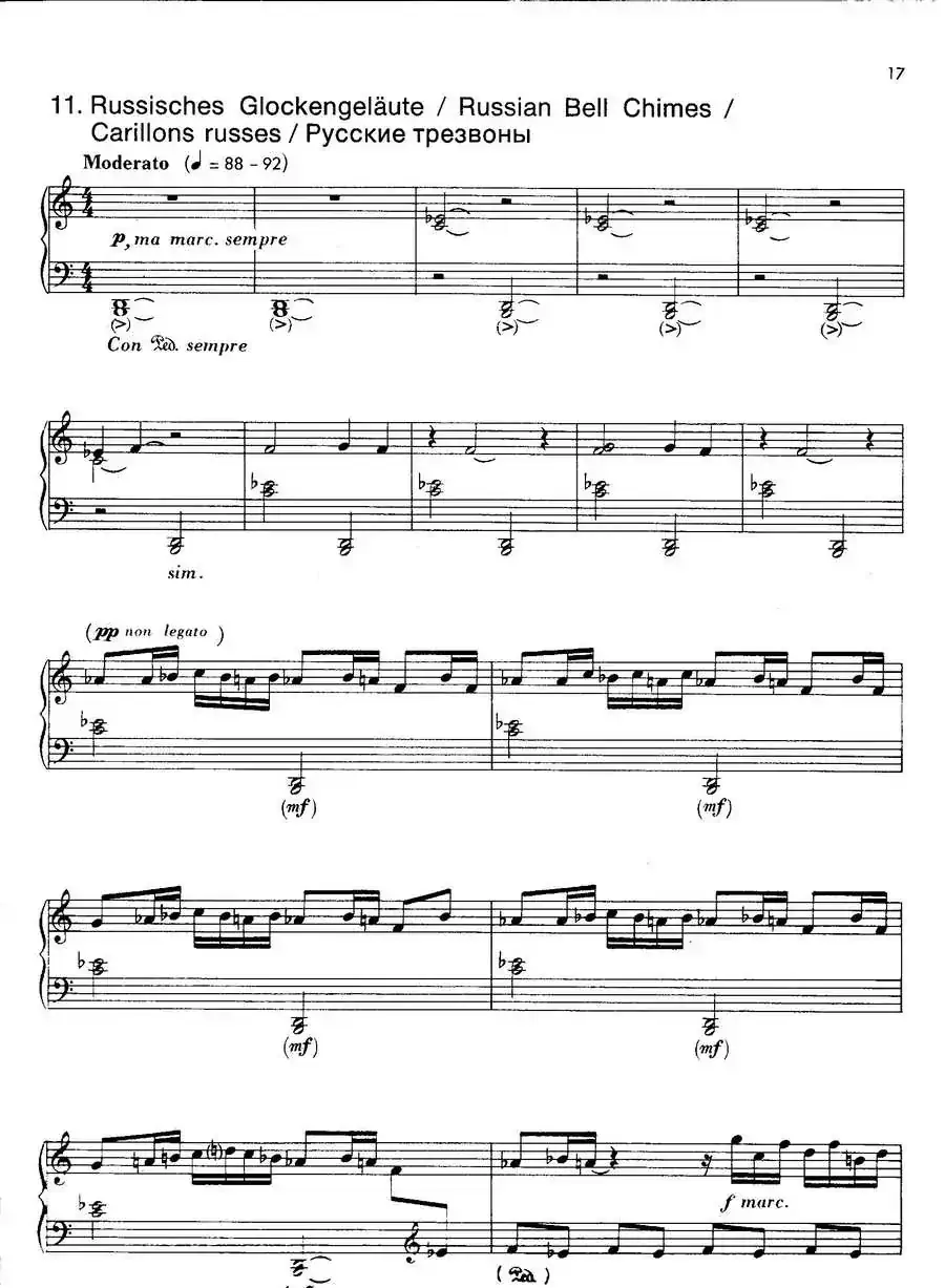 Notebook f Young People Op·59（为青少年而作的钢琴曲集·11）