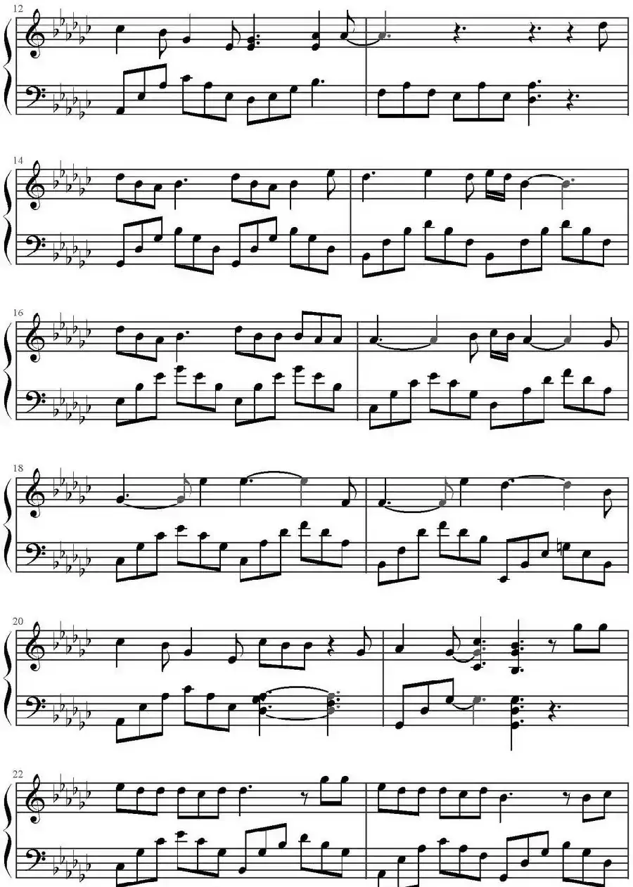 没那么简单(弹吧网制谱版)