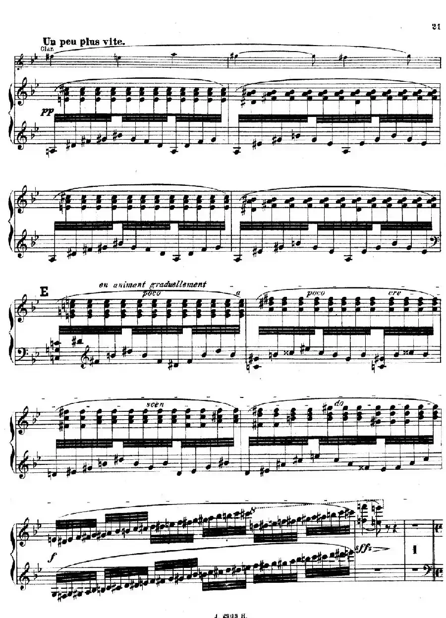 Symphony on a French Mountain Air Op.25（法国山歌交响曲·钢琴独奏·Ⅱ）