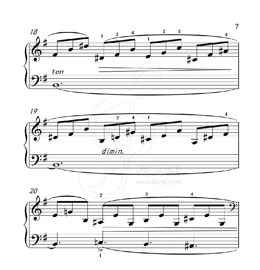 练习曲 23(克拉莫钢琴练习曲60首)