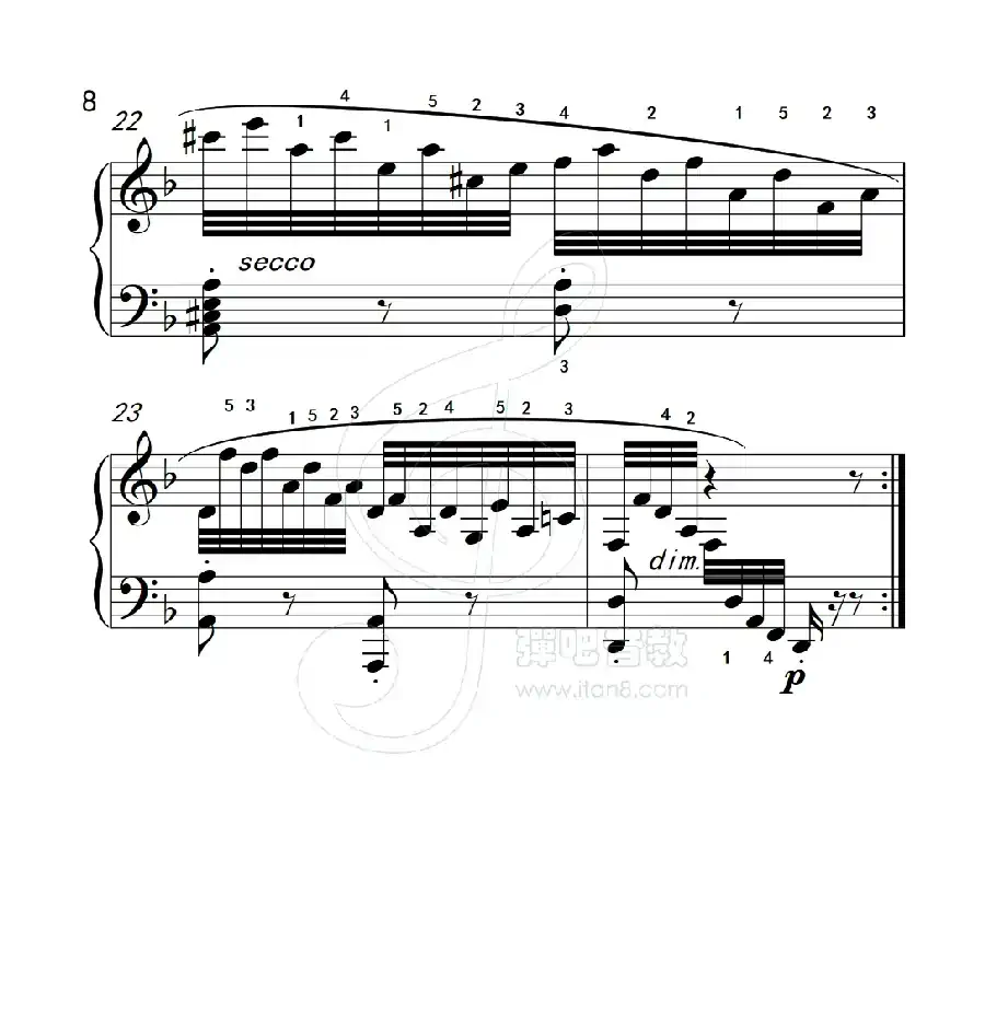 练习曲 19(克拉莫钢琴练习曲60首)