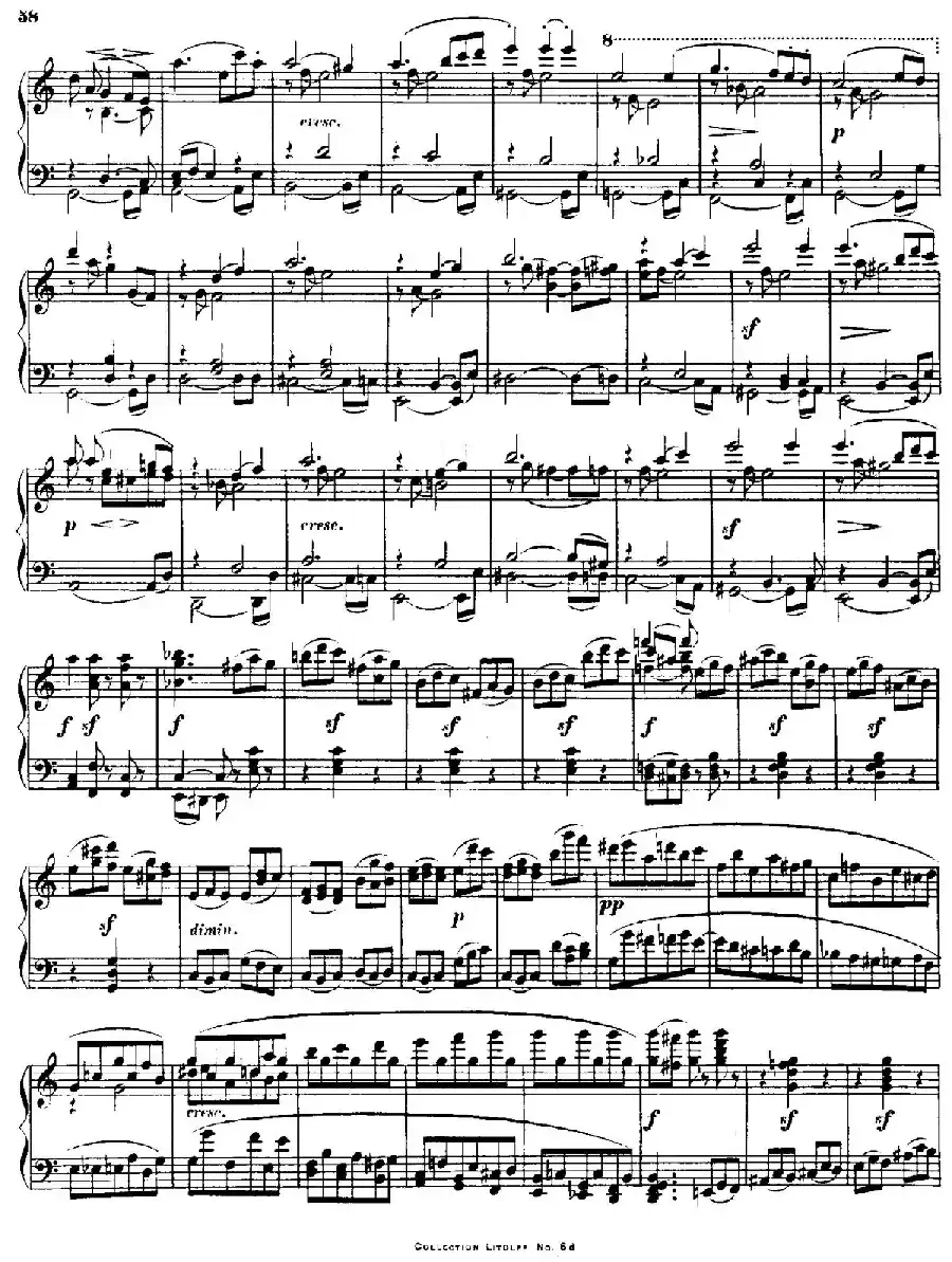 String Quartet No.15 in a Minor Op.132（a小调第十五弦乐四重奏·钢琴独奏版）