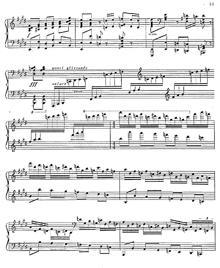 Carmen Variations 12 Pieces（12首卡门主题变奏曲·10）